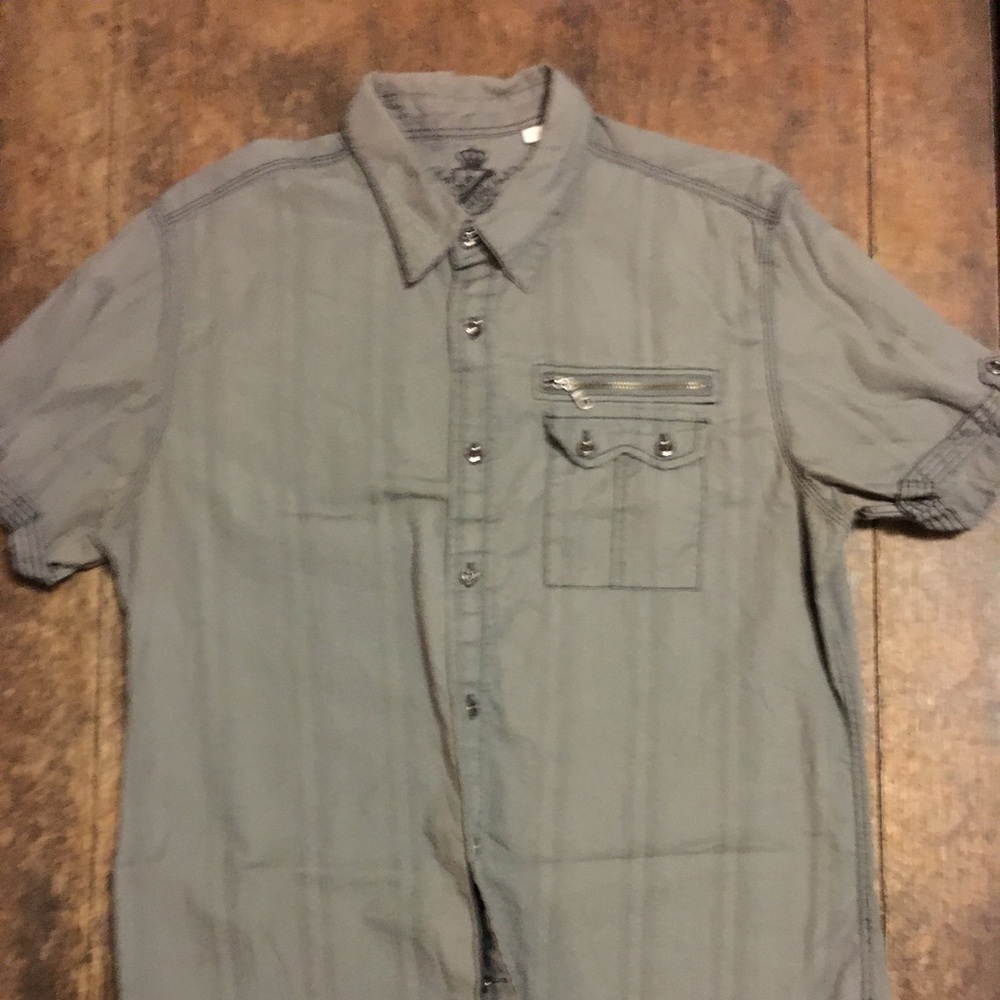 Guess cargo grey shirt